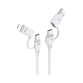 Kivee สายชาร์จ Micro Type-C USB สายข้อมูล PD 20W 1M Charging Cable สายชาร์จ ใช้สำหรับ iPhone