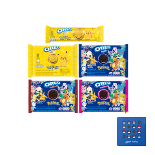 [Oreo Pokémon] Oreo Pokémon Pika Set โอรีโอ โปเกมอน พิคาเซ็ต + ของแถมพิเศษ! เฉพาะออนไลน์เท่านั้น