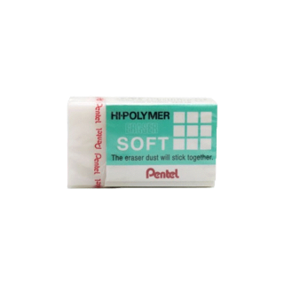 Pentel (เพนเทล) ยางลบดินสอ Hi-Polymer Soft ZES-08