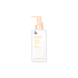Za Milk-In-Gel Cleanser เจลน้ำนมสูตรไม่มีฟองช่วยชะล้างสิ่งสกปรกและน้ำมันออกจากผิว พร้อมรักษาสมดุลความชุ่มชื้นของผิว