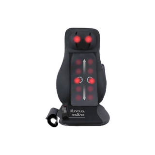 JOWSUA เก้าอี้นวดหลังและคอ เบาะนวดหลัง Back & Neck Massage Cashion New Model 2023 เบาะนวดหลังรถยนต์ เบาะนวดเก้าอี้ทำงาน (เก้าอี้นวดไฟฟ้า)