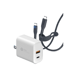 โปรโมชั่น : ซื้อคู่สุดคุ้ม BAZIC WALL USB CHARGER 1 USB-A  1 USB-C PD30WUS  Energea Flow USB-C to USB-C