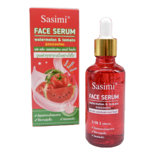 SASIMI Watermelon&Tomato Face Serum เซรั่มบำรุงผิวหน้า สูตรแตงโม มะเขือเทศ