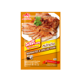 ROSDEE MENU MARINATE&GRILL 60G(PI) รสดีเมนู ซอสหมักย่างปรุงสำเร็จชนิดผง 60 กรัม