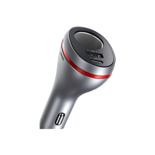 โปรโมชั่น : Ugreen 84W USB Car Charger Quick Charge QC PD 4.0 3.0 อะแดปเตอร์ชาร์จเร็วในรถยนต์ ซ็อกเก็ตที่จุดบุหรี่ในรถยนต์