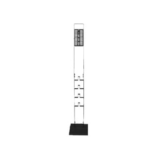 Homemark ขาตั้งเครื่องดูดฝุ่น ตั้งพื้น ไม่ต้องเจาะผนัง ใช้กับทุกแบรนด์ dyson xiaomi deerma etc. เหล็กแข็งแรง สีขาว สีดำ