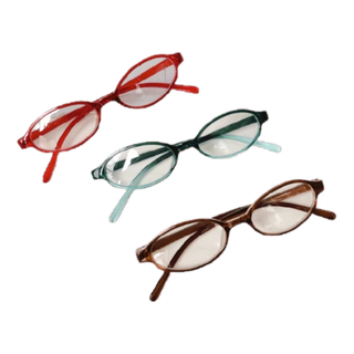 Roselife แว่นตากันแดด Y2K ทรงวงรี กรอบแคบ สีเขียว สไตล์ญี่ปุ่น วินเทจ สําหรับผู้หญิง