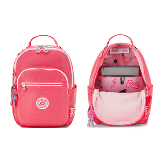 กระเป๋า KIPLING รุ่น SEOUL S สี Lively Pink Barbie X Kipling