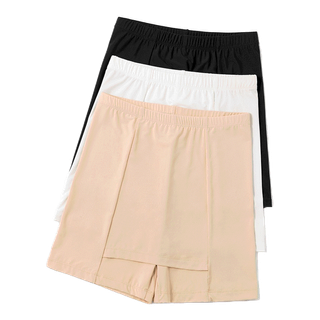 พร้อมส่งค่ะกางเกงซับใน ขาสั้น ผ้า Nylon ผสม Spandex ผ้าดีใส่สบาย ผ้าสองชั้น กางเกงขาสั้น กันโป๊ กางเกงซับใน