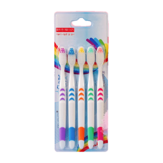 BQB แปรงสีฟัน แปรงสำหรับผู้ใหญ่ สุดคุ้ม แบบแพ็ค 5ชิ้น 10ชิ้น