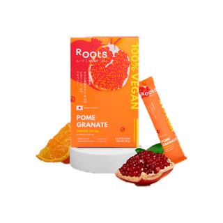โปรโมชั่น Flash Sale : Roots Pomegranate & Vitamin C (Bright) ทับทิบ+วิตามินซี ผิวกระจ่างใส ลดเลือนฝ้ากระสิว ป้องกันริ้วรอย ลด UV Damage วีแกน