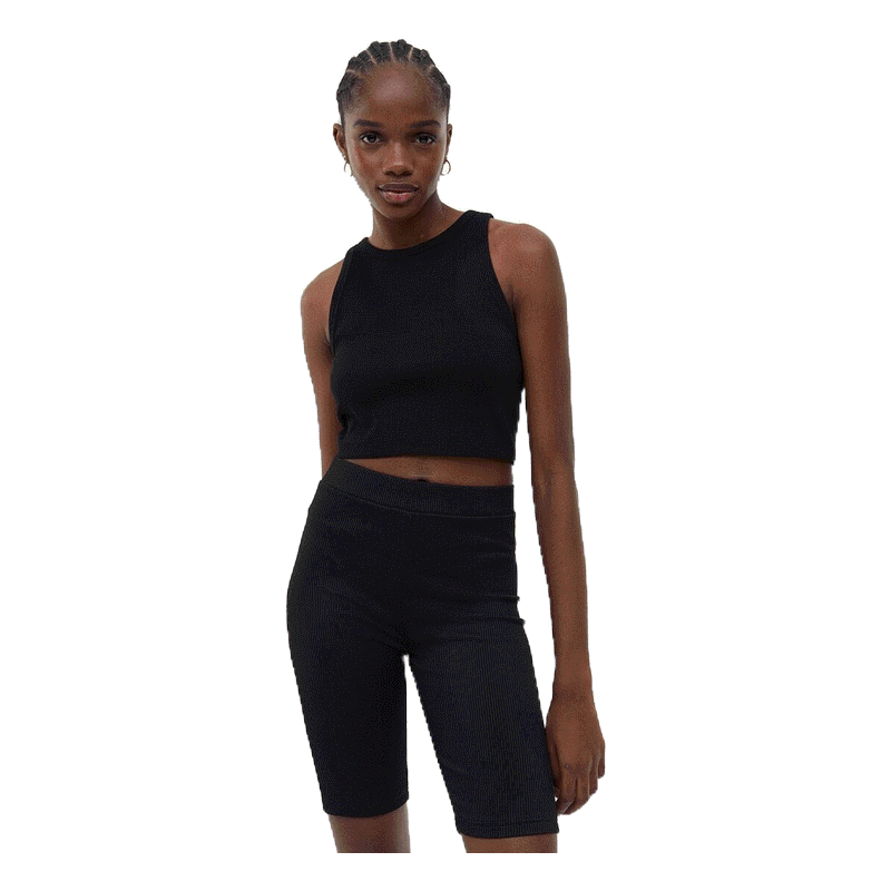 H&M Woman Ribbed biker shorts 0972806_1