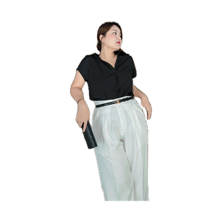 เชิ้ตคอปก ใส่แล้วผอมลงทันที 8สี M-4XL (ใหญ่กว่านี้สั่งตัดได้) รุ่น TINA
