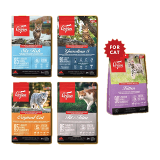 โปรโมชั่น : Orijen อาหารแมว โอริเจน แคท Orijen cat  kitten และ Sixfish สูตรลูกแมวและแมวโต ขนาด 5.4 กิโลกรัม