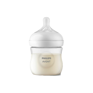 Philips Avent ขวดนมพร้อมจุกนมซิลิโคน รุ่นเนเชอร์รัล ขนาด 4 ออนซ์ จำนวน 1 ขวด