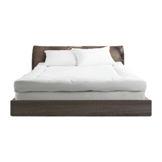 ibed Topper ท็อปเปอร์รุ่นนุ่มแน่นและรุ่น Extra ทอปเปอร์กันไรฝุ่น หนานุ่ม 3.5ฟุต/5ฟุต/6ฟุต (ลายเรียบ)