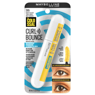 MAYBELLINE - The Colossal Curl Bounce Waterproof Mascara #Very Black (10 ml.) มาสคาร่าสีดำ