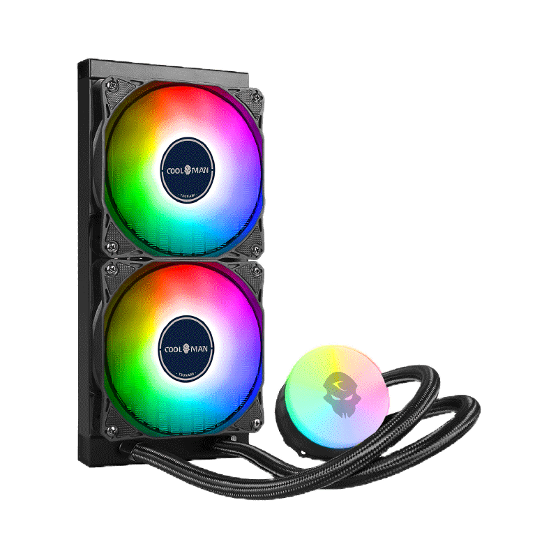 ชุดน้ำระบบปิด Tsunami Coolman CLA-240 TDP 250W ARGB Multi-Platform CPU Liquid Cooler รับประกัน 1 ปี