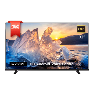 Toshiba TV 32V35MP ทีวี 32 นิ้ว HD Wifi Android TV Smart LED TV Google assistant Voice Control แอนดรอยด์ทีวี