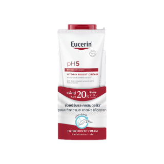 (SAVE 20%) Eucerin pH5 Hydro Boost Cream 200ml and Washlotion 200ml.