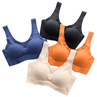 โปรโมชั่น : SOM Underwear สปอร์ตบรา คอวี บรามีฟองน้ำ บรากระชับหน้าอก ไร้ขอบไร้โครง บราออกกำลังกาย ครอปบรา B159
