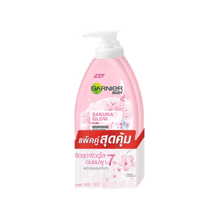 โปรโมชั่น : Garnier การ์นิเย่ บอดี้ ซากุระ โกลว์ นูริชชิ่ง เรเดียนซ์ เซรั่ม มิลค์ ยูวี 400 มล.แพคคู่