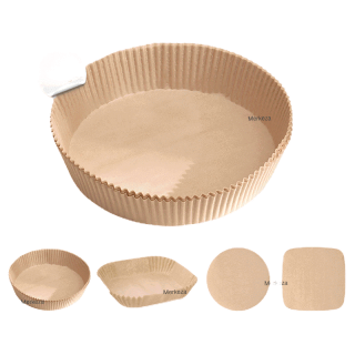 FASOLA Parchment Paper ที่รองหม้อทอด แผ่นรองหม้อทอด กระดาษรองหม้อทอด กระดาษรองอบ กระดาษแบบใช้แล้วทิ้ง สําหรับเตาอบ