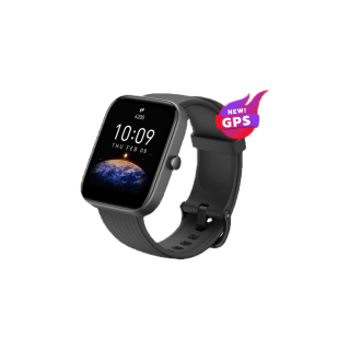 [New ประกัน 1 ปี ศูนย์ไทย] Amazfit Bip 3 Pro GPS SpO2 Waterproof Smartwatch นาฬิกาสมาร์ทวอทช์ วัดออกซิเจนในเลือด สัมผัสได้เต็มจอ watch face 50+แบบ โหมดกีฬา 60โหมด