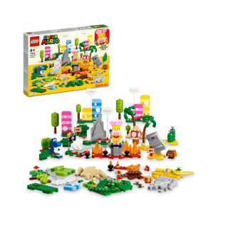 Shopee Exclusive Set LEGO® Super Mario 71418 Creativity + Super Mario 71427 Larry’s and Morton’s Airships Expansion