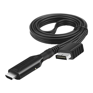 Shanlin อะแดปเตอร์แปลง PS2 เป็น HDMI เป็น HDMI ทนทาน สําหรับทุกโหมดจอแสดงผล PS2 แปลงวิดีโอเสียง Playstation เป็น HDMI PS2 เป็นสาย HDMI