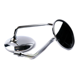 กระจก SCOOPY-I, Click-i, Click125i เวฟ ใส่ HONDAได้ทุกรุ่น ขาชุบโครเมี่ยม ไม่หลอกตา กระจกมองหลัง กระจกมองข้าง กระจกแท้