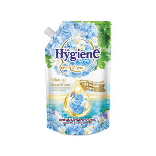 [ใหม่] HYGIENE ไฮยีน เอ็กซ์เพิร์ท แคร์ ไลฟ์เซ้นท์ น้ำยาปรับผ้านุ่มสูตรเข้มข้นพิเศษ กลิ่น โอเชี่ยนบลูม(ฟ้า) 490มล.