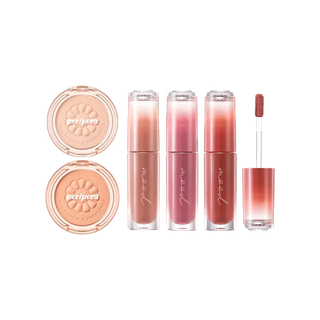 ของแท้:พร้อมส่ง Peripera Pure Blush Sunshine Cheek / Ink Mood Glowy Tint (Yakgwa Molyip Collection)