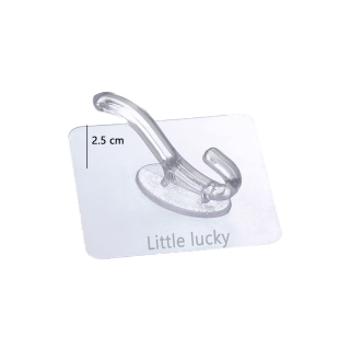 โปรโมชั่น : ตะขอเกี่ยว 2 ขา ตะขอเก็บสายไฟ ตะขอคริสตัล ตัวช่วยจัดระเบียบสายไฟ แบบใสไร้รอยต่อ ติดกาวไม่ต้องเจาะผนัง