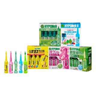 โปรโมชั่น : HYPONeX Ampoule อาหารเสริมพืชชนิดปักแอมเพิล ใช้ปักลงกระถาง เพียงบิดแล้วปัก ไม้ก็งาม มี 5 สูตร 10 หลอดต่อกล่อง