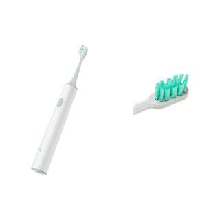 【พร้อมส่งใน 1 วัน】Xiaomi Mijia แปรงสีฟันไฟฟ้า T500 /T300 Sonic Electric Toothbrush แปรงสีฟันไฟฟ้ากันน้ำ สีขาว