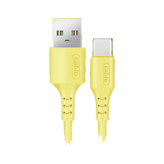สายชาร์จซิลิโคนRealme Macaron TYPE-C 3A สําหรับ android สมาร์ตโฟน Fast Charge Cable ความยาว1เมตร ของแท้ รับประกัน1ปี
