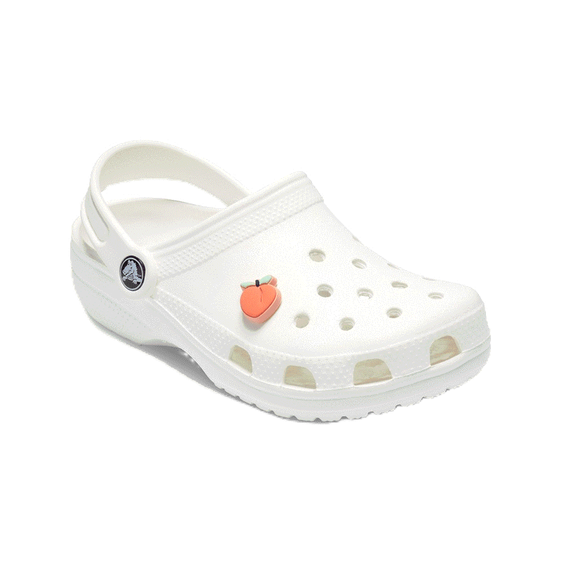 CROCS Jibbitz Peach ตัวติดรองเท้า