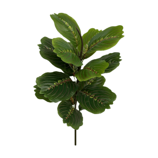 【AG】1 Pc No Withering Artificial Leaf Vivid Faux Silk Flower Table Centerpieces Simulation Plant Home Decor