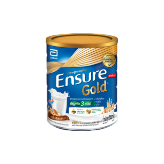 [สูตรใหม่] Ensure Gold เอนชัวร์ โกลด์ สูตรโปรตีนจากธัญพืช 3 ชนิด 850g 1 กระป๋อง Ensure Gold Plant Based 850g x1 อาหารเสริมสูตรครบถ้วน