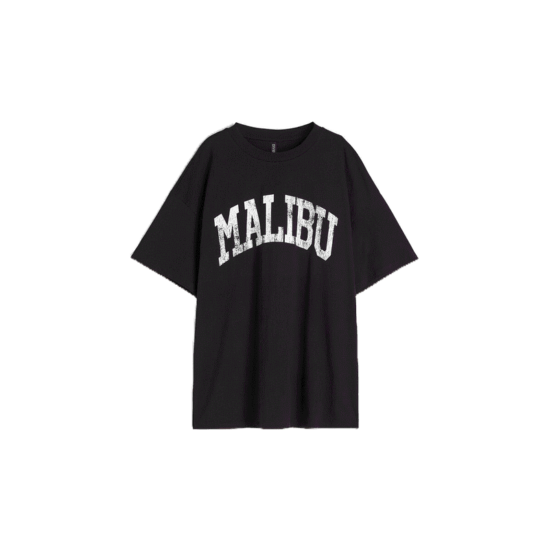 H&M Woman Oversized printed T-shirt 1162639_1