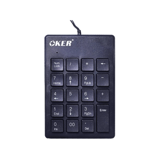 ⚡️กรุงเทพฯด่วน1ชั่วโมง⚡️ OKER SK-975 BLACK NUMERIC KEYPAD รับประกันศูนย์ไทย 1ปี