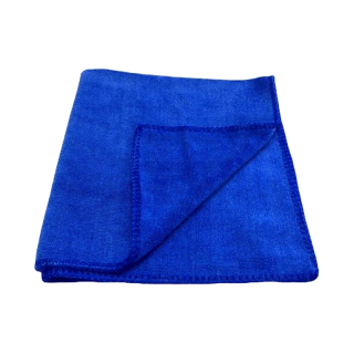 [Magnesium] ผ้าไมโครไฟเบอร์ ผ้าเช็ดรถ ขนาด 30x30ซม. สีน้ำเงิน Cleaning car Towel Cloth