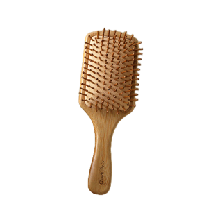 CoolAstyler หวีไม้ Natural Wooden Hair Brush แปรงหวีไม้ ไม่ทาสีไม่มีกลิ่น หวีลดผมร่วง แปรงหวีผม นวดศีรษะ ด้ามไม้ไผ่จับถนัดมือ แข็งแรง น้ำหนักเบา