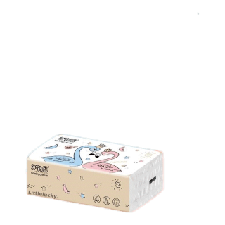 ทิชชู่ flamingo tissue ทิชชู่ฟลามิงโก้ ห่อใหญ่ กระดาษทิชชู่ ไร้ฝุ่น หนา 3 ชั้น 1 ห่อ คละสี
