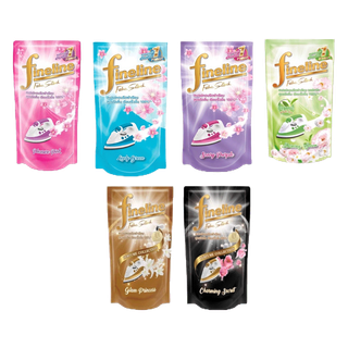 ไฟน์ไลน์ น้ำยา รีดผ้าเรียบ น้ำยาปรับผ้านุ่ม หรือ น้ำยาซักผ้า ซอง 30 ml Fineline แบบถุงเติม 450-500 มล.