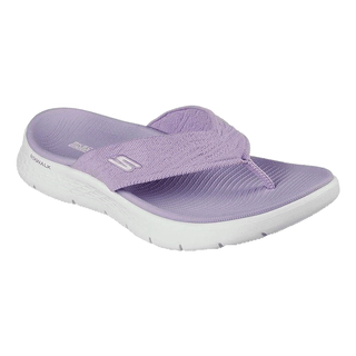Skechers สเก็ตเชอร์ส รองเท้าแตะผู้หญิง Women Splendor Sandals - 141404-LAV Contoured Goga Mat Footbed, Hanger Optional, Machine Washable, Ultra Go (Live)