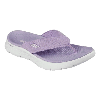 Skechers สเก็ตเชอร์ส รองเท้าแตะผู้หญิง Women Splendor Sandals - 141404-LAV Contoured Goga Mat Footbed, Hanger Optional, Machine Washable, Ultra Go (Live)