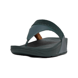FITFLOP LULU OPUL TRIM LEATHER รองเท้าแตะแบบหูหนีบผู้หญิง รุ่น GQ8-A82 สี BLUE