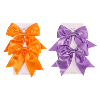2 ชิ้น / เซต ริบบิ้น ธัญพืช กิ๊บติดผม สําหรับเด็ก เด็กผู้หญิง สีพื้น กิ๊บติดผม ปิ่นปักผม แฮนด์เมด เด็กทารก เครื่องประดับผม